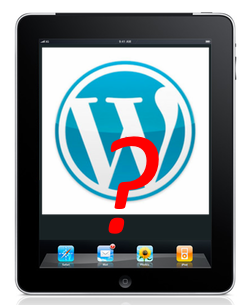 Is the iPad right for blogging?