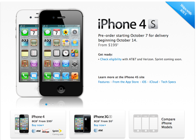 iphone 5 announcement. Or not really.