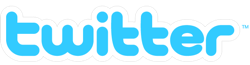 Twitter logo outline