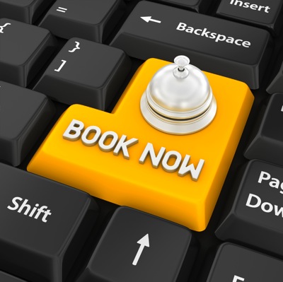 Book now enter key