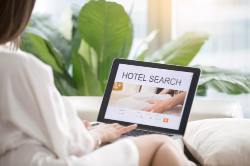 Grow Hotel Direct Business: Guest searching for hotel reservations 