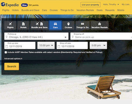 What do Expedia's recent troubles mean for your business? Screenshot of Expedia.com home page